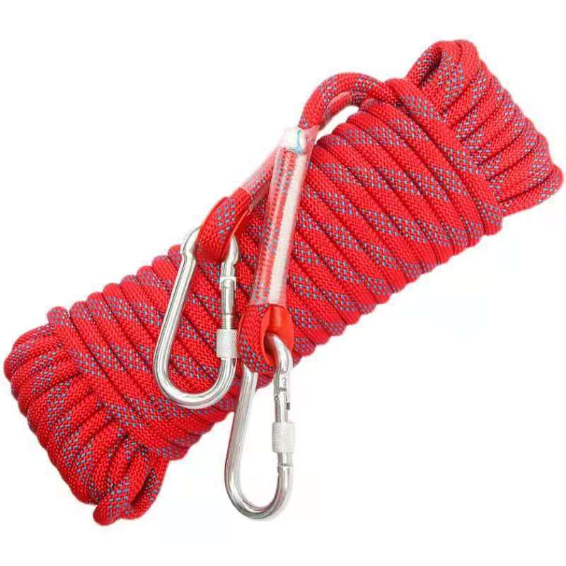 Escape Rescue Rope Life-Saving Household Steel Wire Core Tool Flame Retardant Rope Emergency High-Rise Rock Climbing Mountaineering Fire Safety Rope