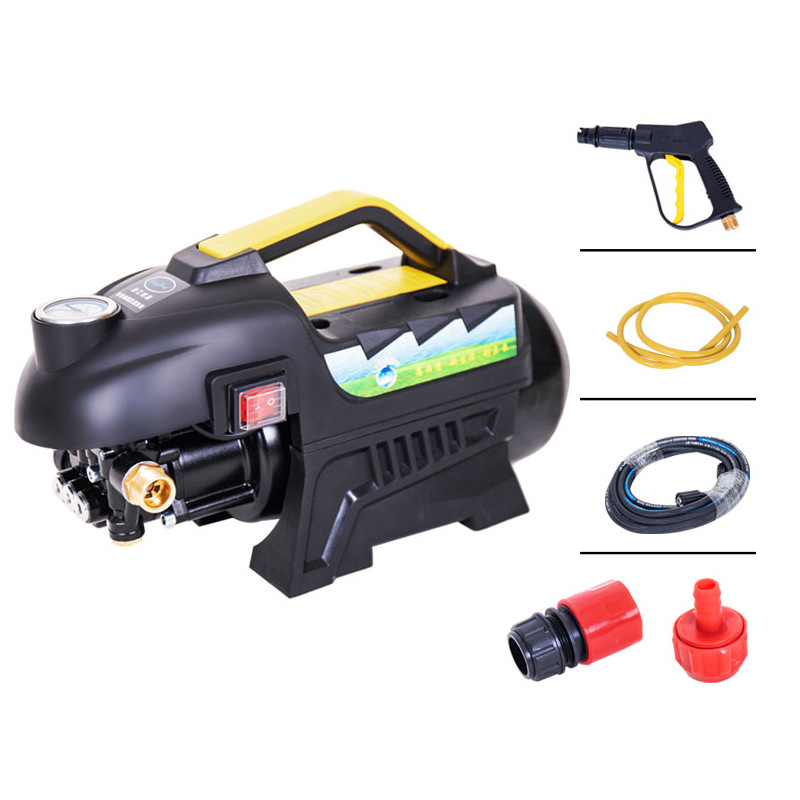 高压冷水全自动洗车机家用清洗机全铜感应电机水泵小型便捷洗车机