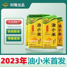 2023年新米内蒙古赤峰黄小米5斤2斤装真空装米油糯500g熬粥吃的米