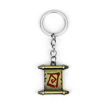 跨境游戏DOTA2刀塔2转移卷袖钥匙扣挂饰 汽车钥匙配饰创意配饰