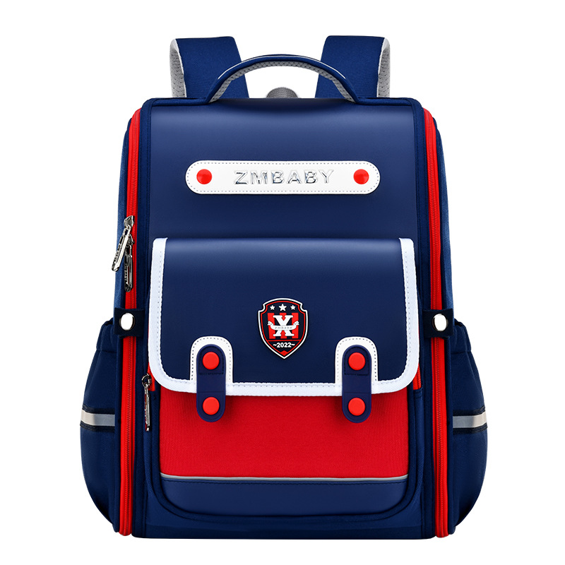 New Sesame Baby Primary School Schoolbag Grade 1-3-6 British Style Boys' Schoolbag Lightweight Girls Backpack