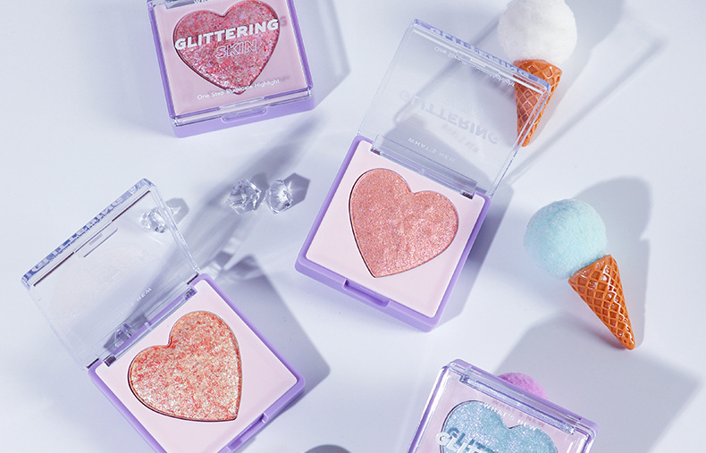 jojo一抹阳光珠光提亮闪粉土豆泥粉饼脸部立体轮廓修容粉学生平价