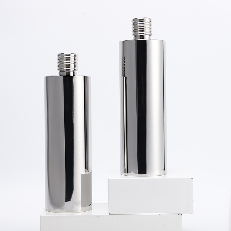 现货供应304不锈钢酒瓶 1斤圆柱形酒壶加厚70丝镜光砂光