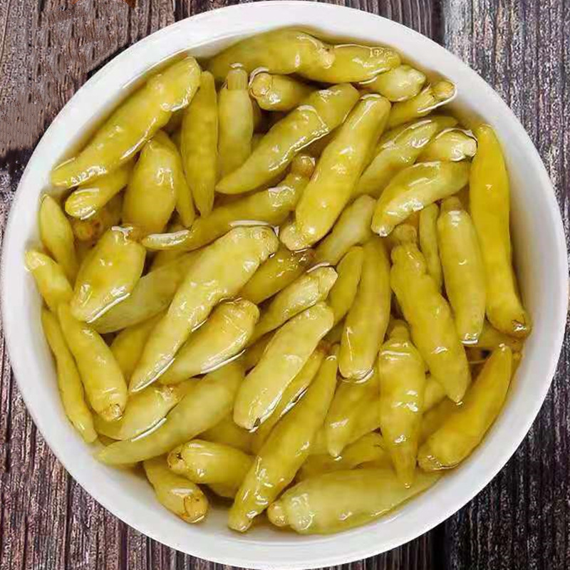 云南特产泡椒小米辣1000g泡椒凤爪剁椒鱼头调料野山椒泡菜批发