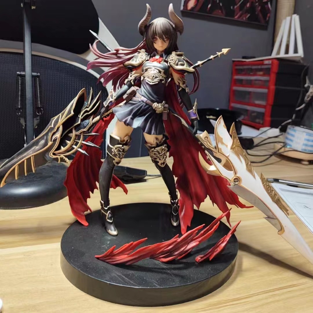 二次元动漫周边巴哈姆特之怒暗黑龙骑士雕像优质版手办模型摆件