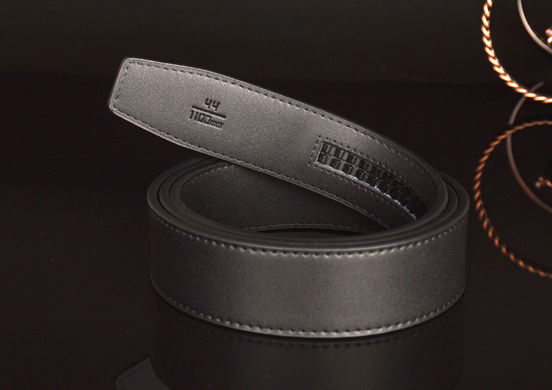 bond宾利世家男士真皮不带头自动扣纯牛皮腰带带身无头带条百搭潮