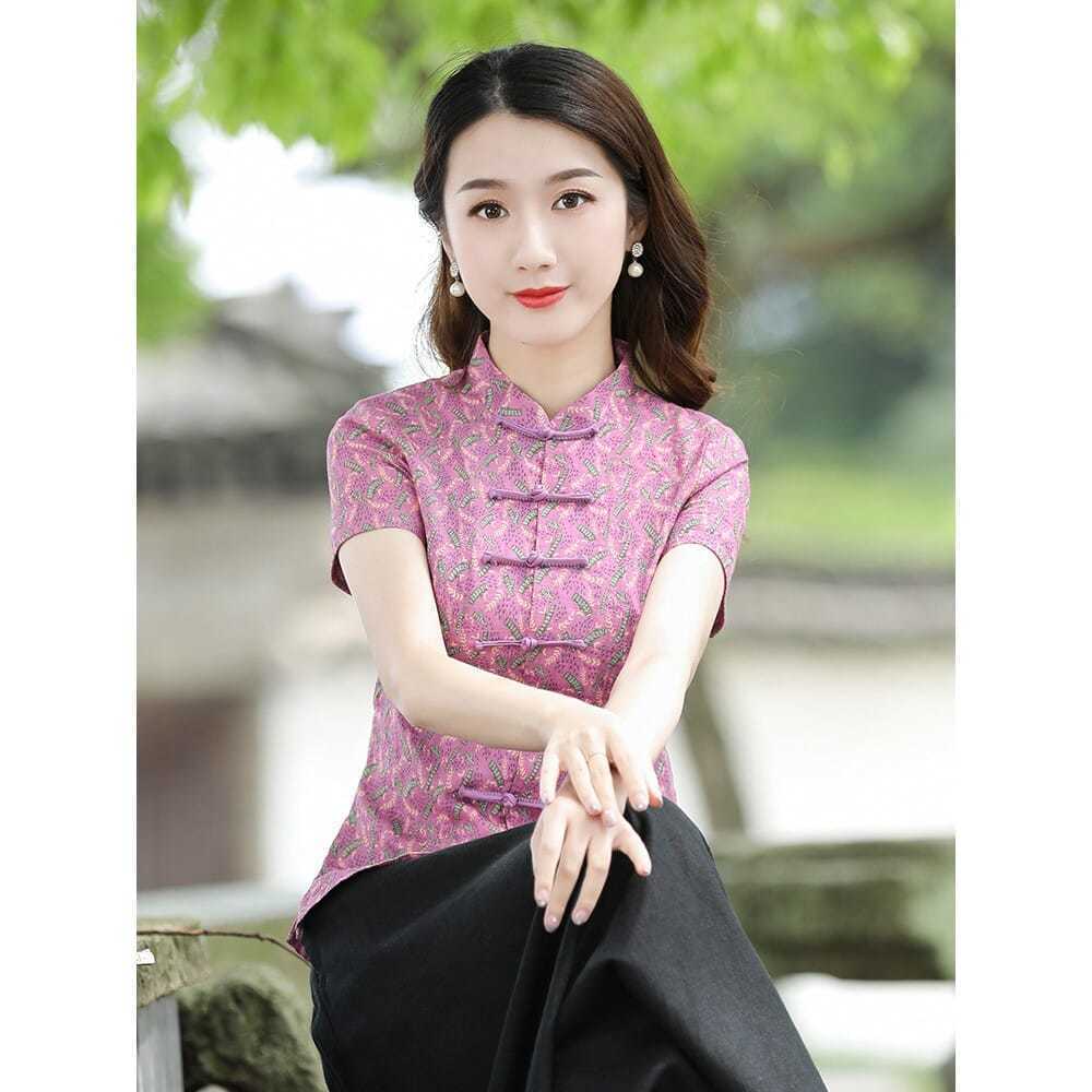 唐装时尚改良夏