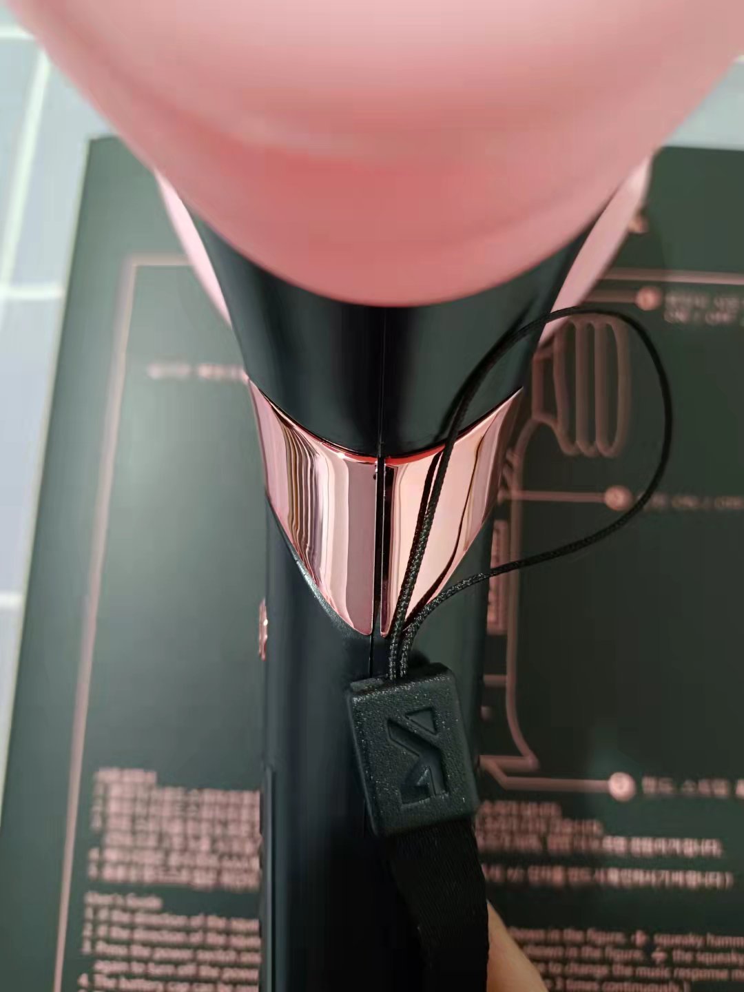 bp粉墨二代粉锤blackpink一代同款应援灯手灯荧光棒锤子灯气锤灯