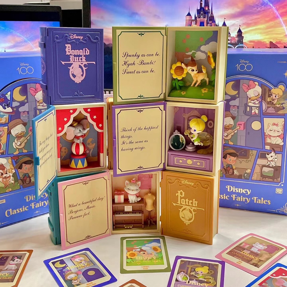 泡泡disney迪士尼经典童话系列盲盒手办玩偶潮流礼物公仔同学礼物