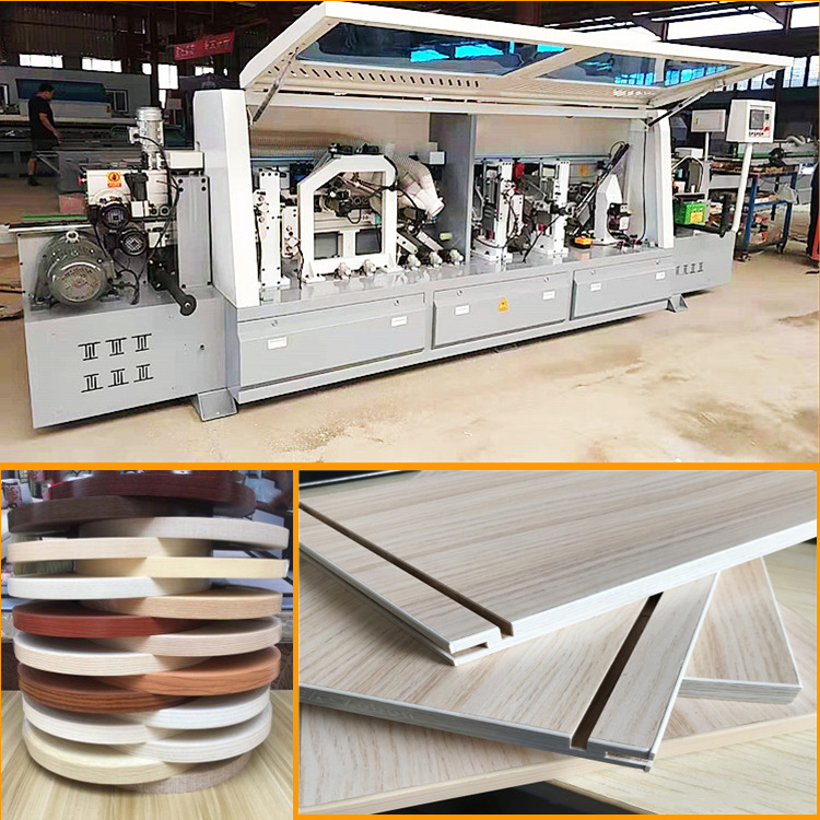 铝蜂窝板封边机 pur热熔胶封边机厂家 曲直线异形包边机 远浩