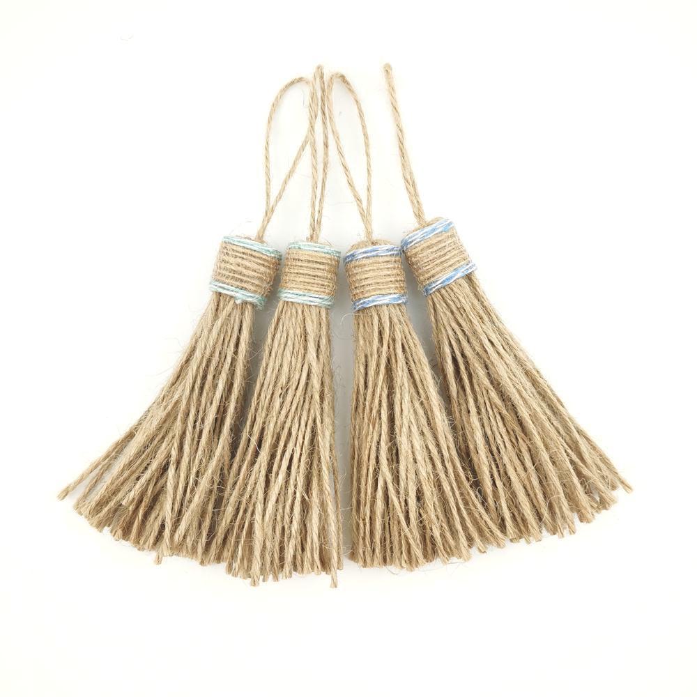 厂家直销麻绳流苏多色花边包头穗 装饰麻绳 diy纯手工编流苏