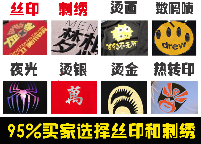 工厂纯棉圆领空调t恤印字logo短袖定 制广告文化衫团体班服装批发