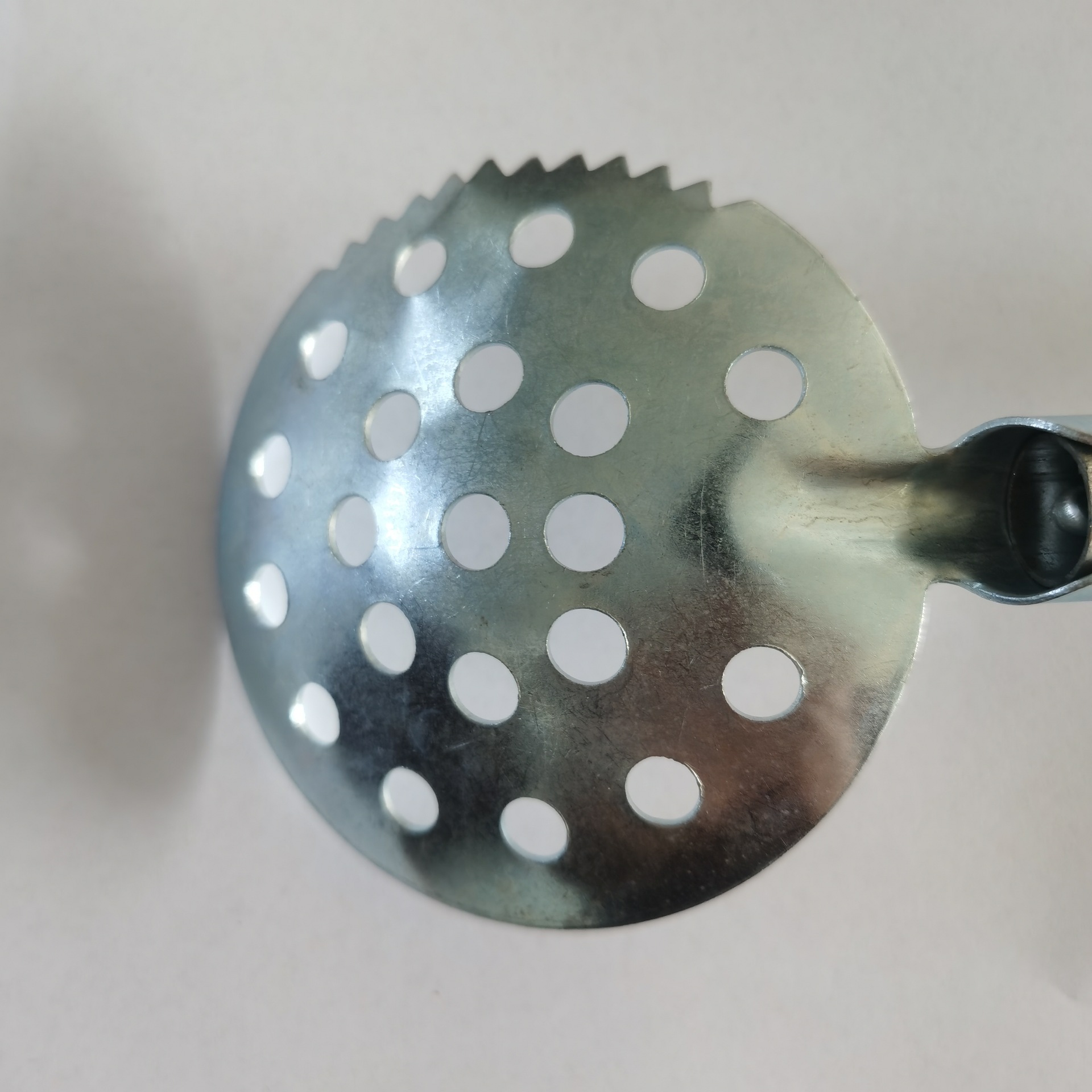 捞冰勺新款冰钓笊篱冰抄不锈钢冬钓凿冰破冰器钓鱼用品渔具小配件