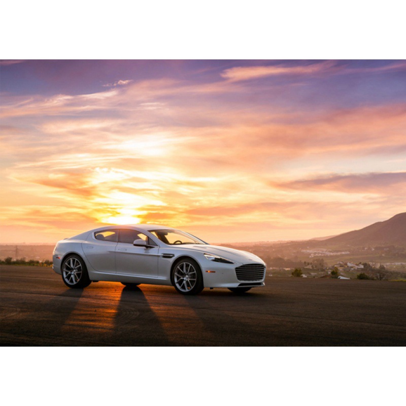 款阿斯顿马丁 汽车海报 寝室车行装饰画有框画挂画