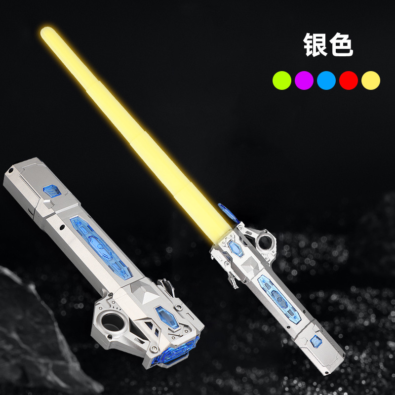 Wholesale Retractable Light Sword Children's Toy Planet Laser Sword Glow Stick Light Stick Luminous Toy Children Toy Sword