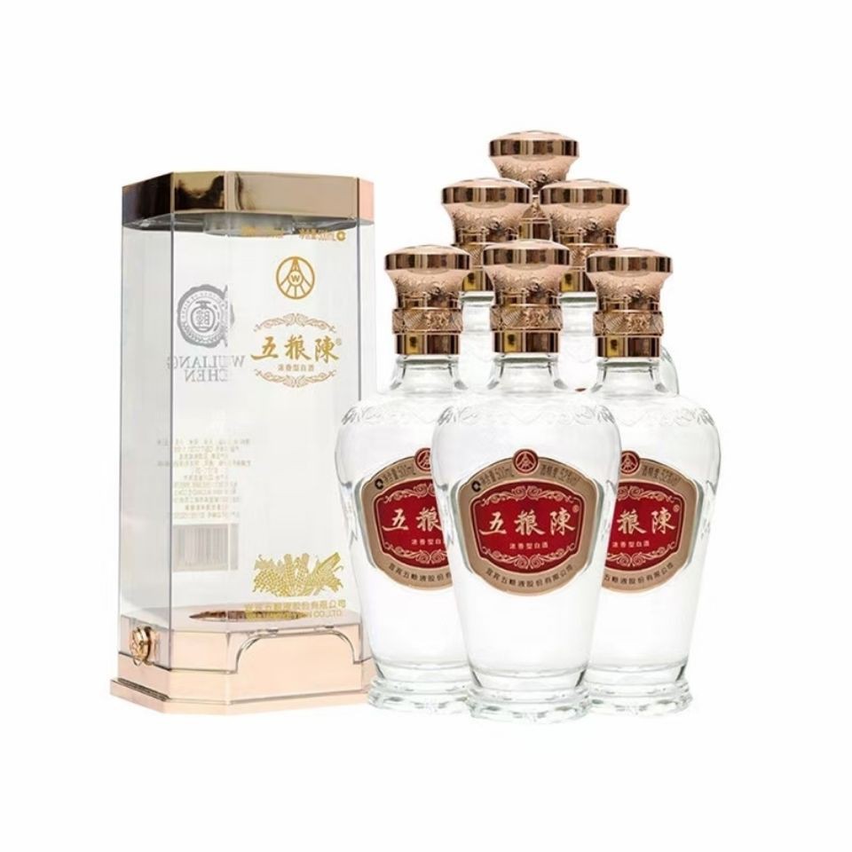 2021年五粮陈典范 52度浓香型白酒 500ml*6瓶整箱装-阿里巴巴