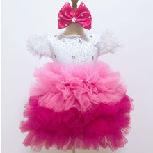 儿童演出服女童蓬蓬裙可爱公主裙小甜甜的梦幼儿舞蹈蛋糕裙表演服