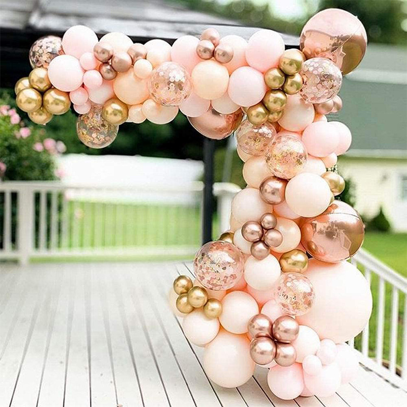 Cross-Border Amazon Balloon Chain Birthday Party Balloon Set Wedding Decoration Supplies Balloon