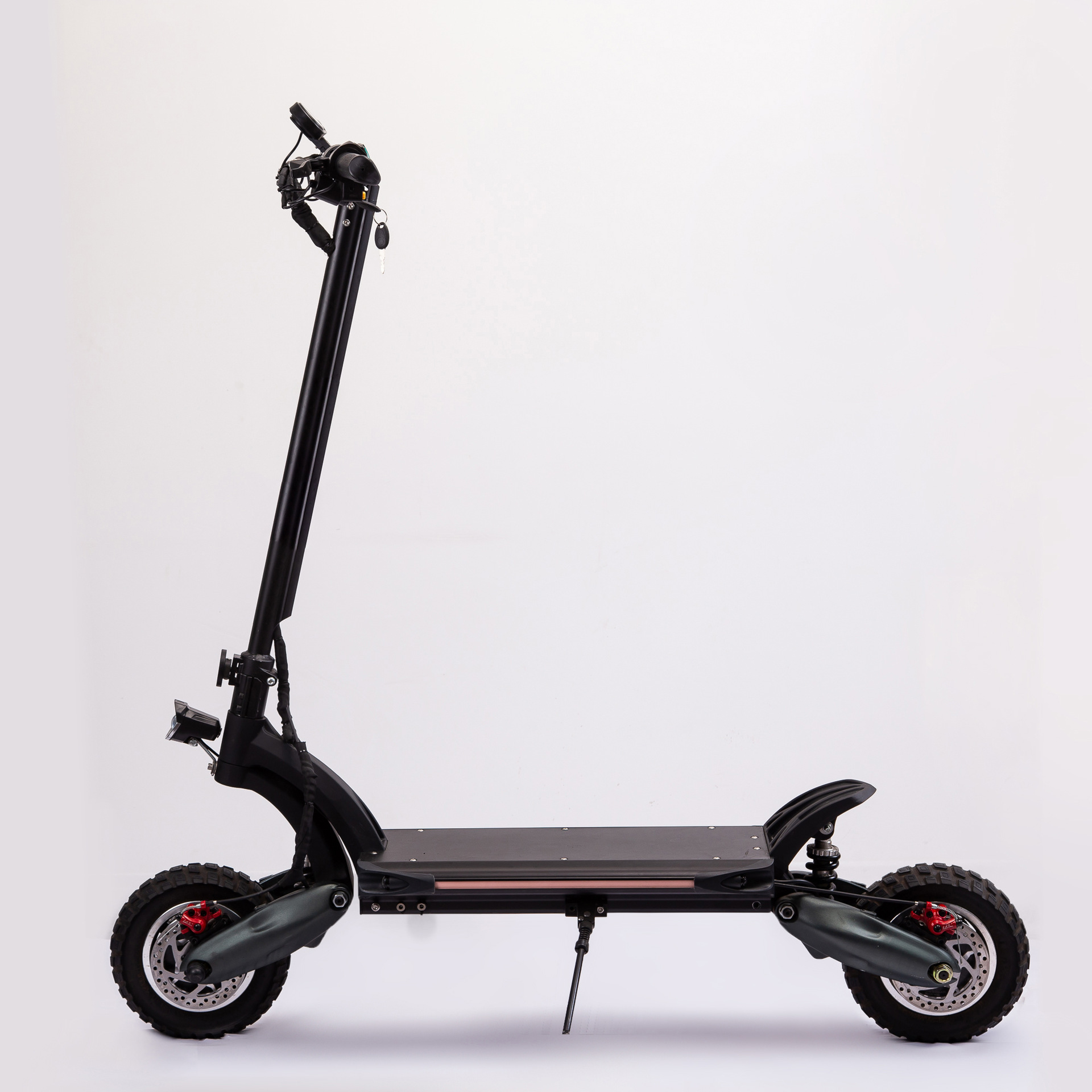 青影双驱越野电动滑板车成人迷你折叠滑板车便携锂电池无座代步车