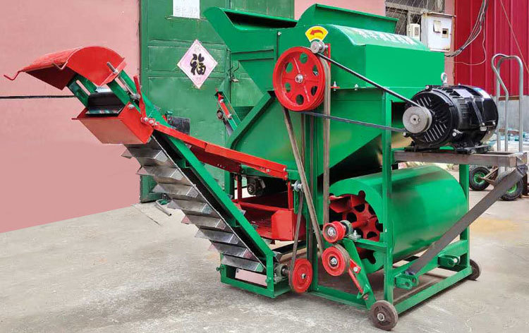 厂家直营自动摘花生机干湿两用打果机花生自动装袋机