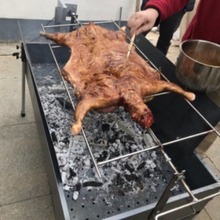 烤羊腿炉子木炭烧烤炉全套烤鸡兔羊排烤肉架烤羊肉串炉子大号户外