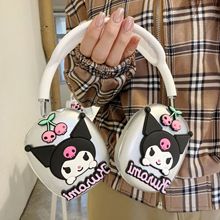 日韩卡通适用airpods max保护套苹果头戴式耳帽耳罩耳机少女