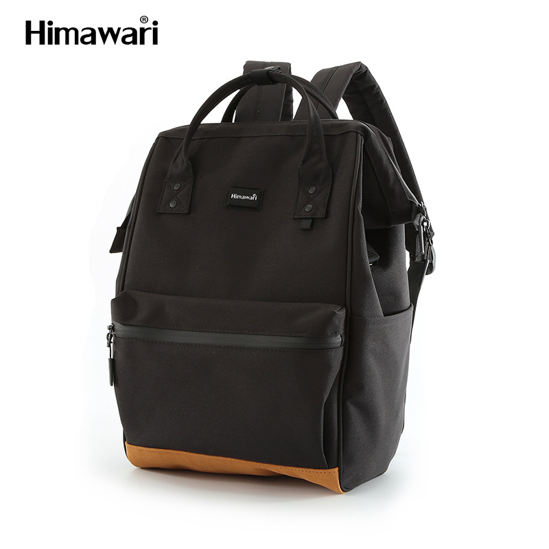 Himawari Men's and Women's Backpack Junior High School Student High School and College Student Muguo Schoolbag Away from Home Computer Bag