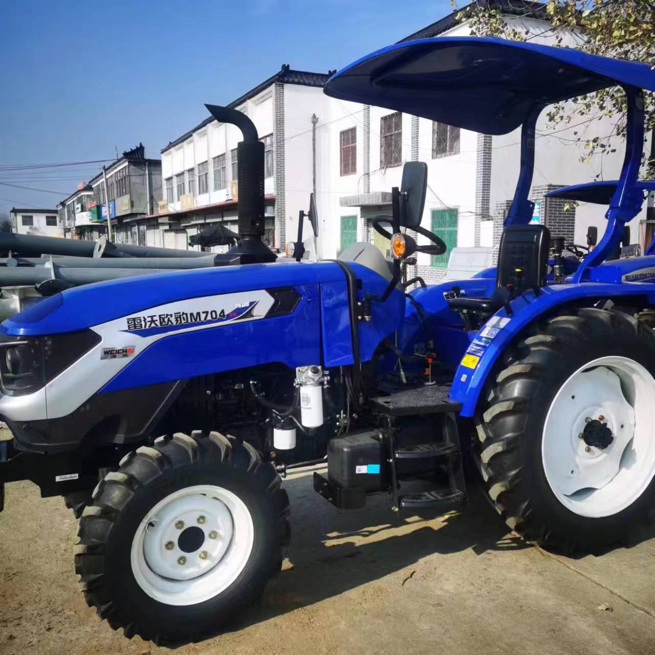 国四新款雷沃中大桥四驱耕田机 704-2hplus四驱农用耕地拖拉机