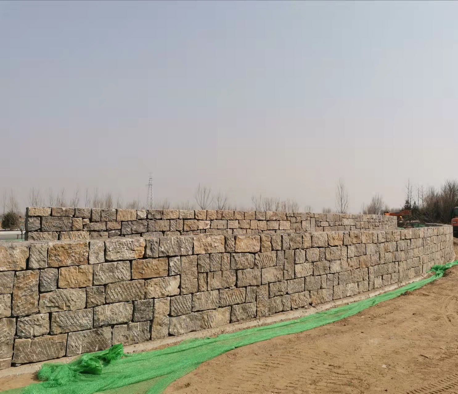 厂家供应150*600*20仿古砖别墅外墙文化石黄木纹石材实地厂家