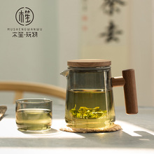 木笙玩物玻璃茶壶泡茶家用茶具套装过滤泡茶壶茶水分离壶泡茶神器