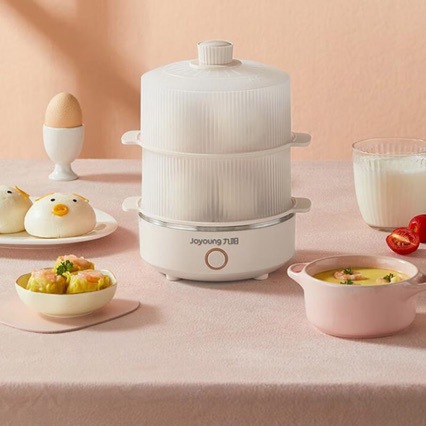集采 九阳 小型蒸蛋器早餐 迷你电蒸锅多用途锅dz20hg-gz620蒸笼