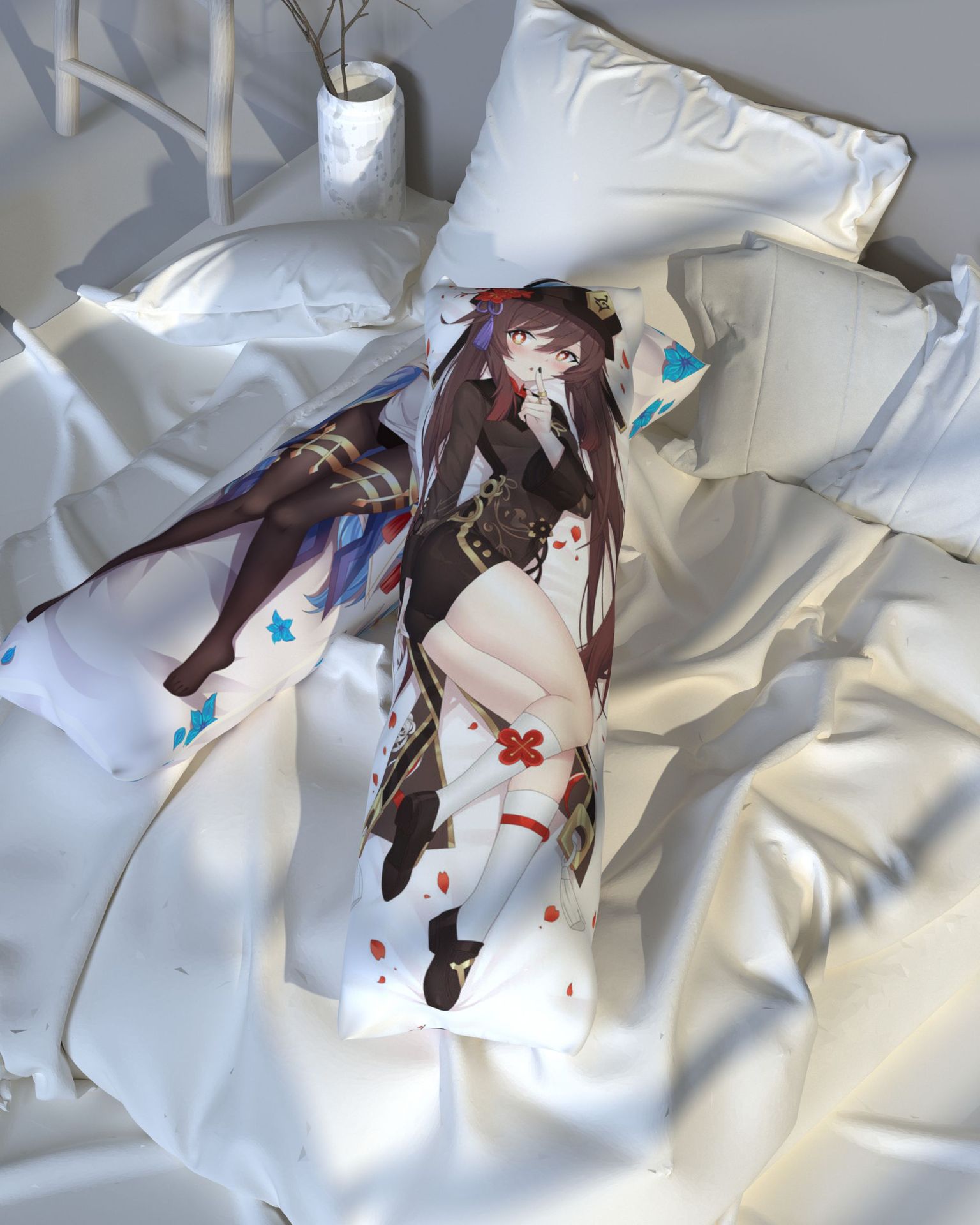 原神等身抱枕 二次元diy卧室宅男抱枕 等身抱枕套 2way跨境抱枕套