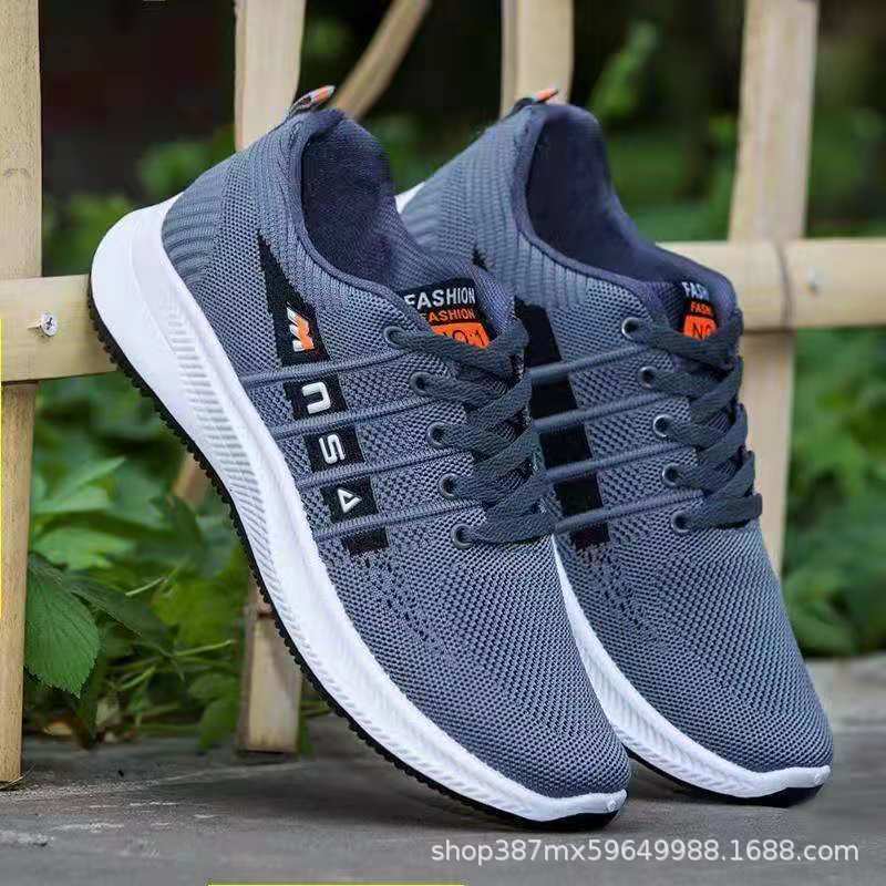 Factory Wholesale 2023 New Spring and Autumn Men's Casual Sneaker Korean Trendy Running Shoes Low-Top Casual Shoes