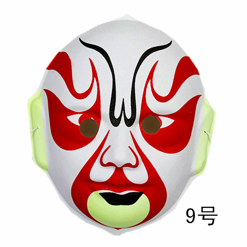 10g节日演出川剧变脸道具中式脸谱国粹京剧脸谱面具装饰挂件