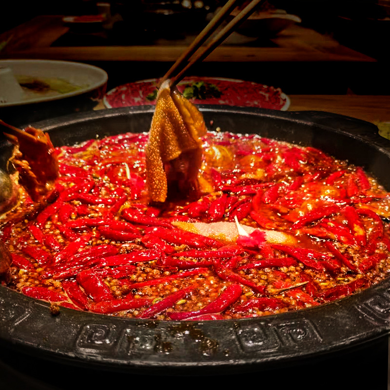 蜀邦老火锅底油500g四川麻辣无渣牛油火锅红油底料餐饮开店商用