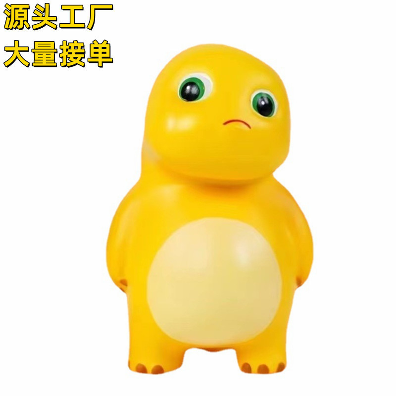 Manufacturer's Hot-Selling Milk Dragon Squeezing Toy Small Toy Pu Stress Relief Slow Rebound Small Milk Blocks Dragon Multi-Expression Spot