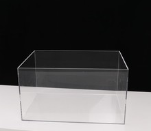 亚克力盒子透明收纳盒乐高展示盒防尘桌面摄影水缸鱼缸可