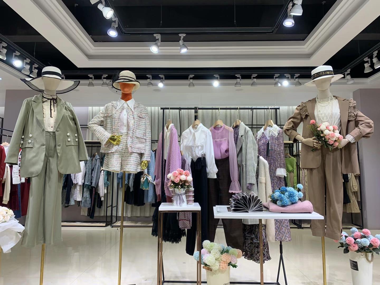 香港高端知名品牌慕拉2022秋商城专柜精品女装库存尾货批发