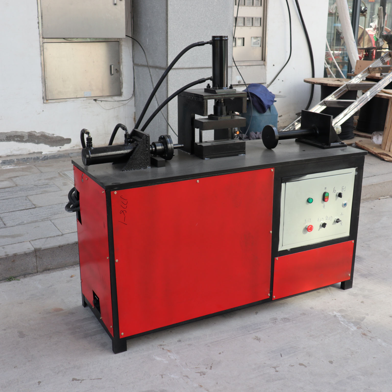 缩管机不锈钢缩管机 全自动圆管小型液压对接缩口机