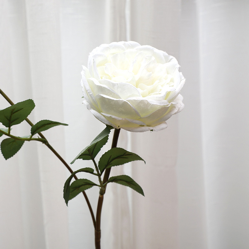 Hangbin Simulation Crystal Rose Living Room Bedroom Decoration Fake Flower Artificial Rose Bouquet Factory Wholesale