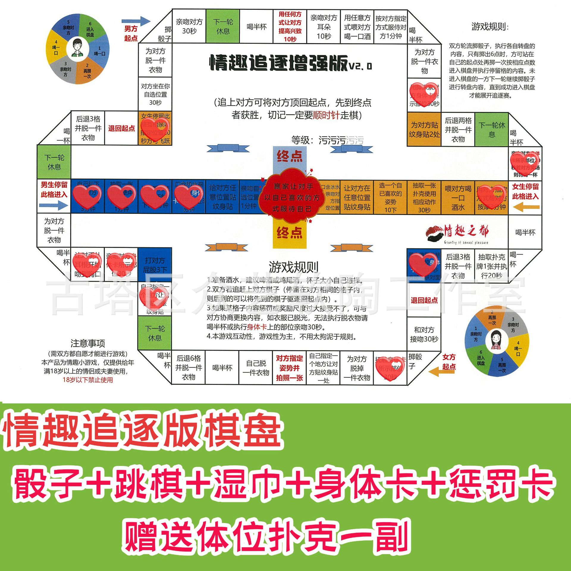 情侣飞行棋惩罚棋图图片