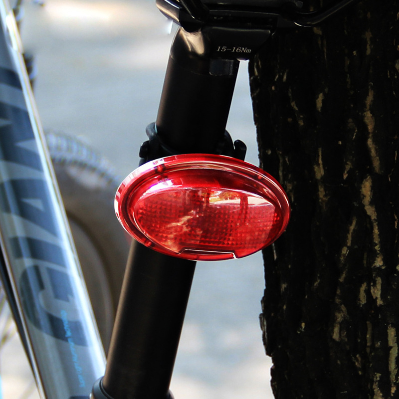 自行车尾灯 户外夜骑警示装备配件 usb充电山地车激光led尾灯