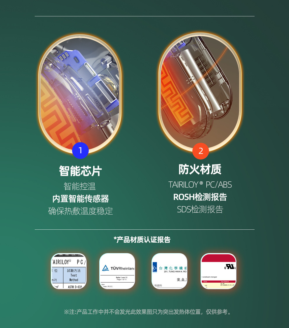 新款挂脖暖手宝充电冬季取暖保暖神器随身便携式暖宝宝自发热风扇