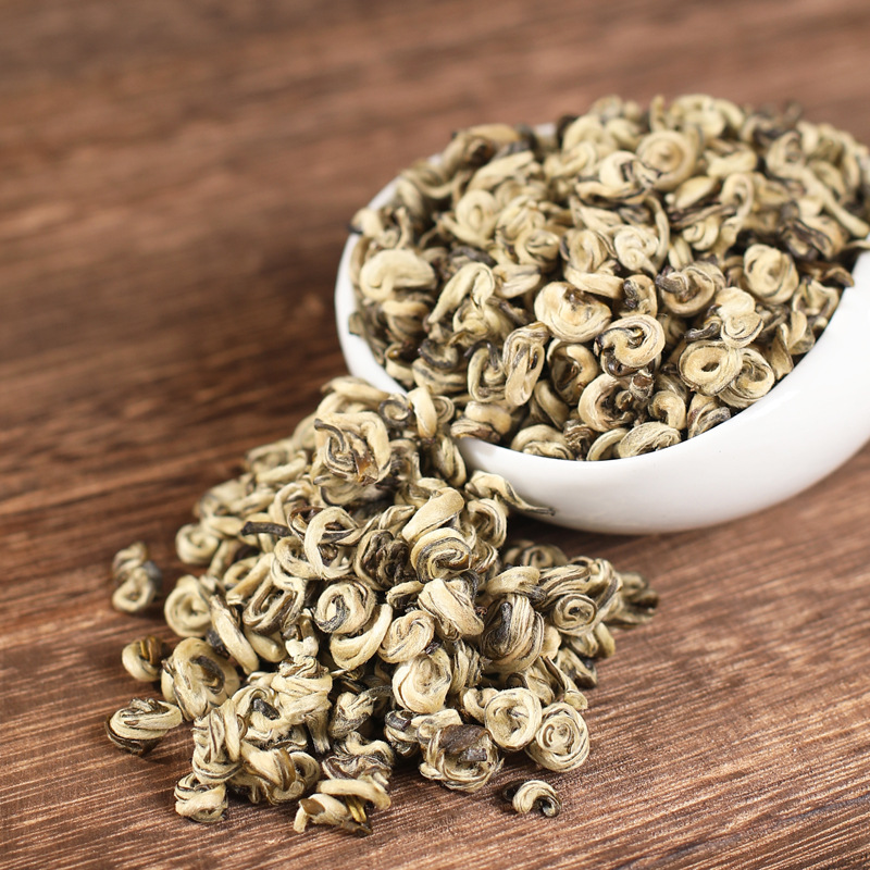 珍珠茉莉玉螺花茶 广西横县茉莉花茶新茶 浓香型茉莉花茶礼盒装