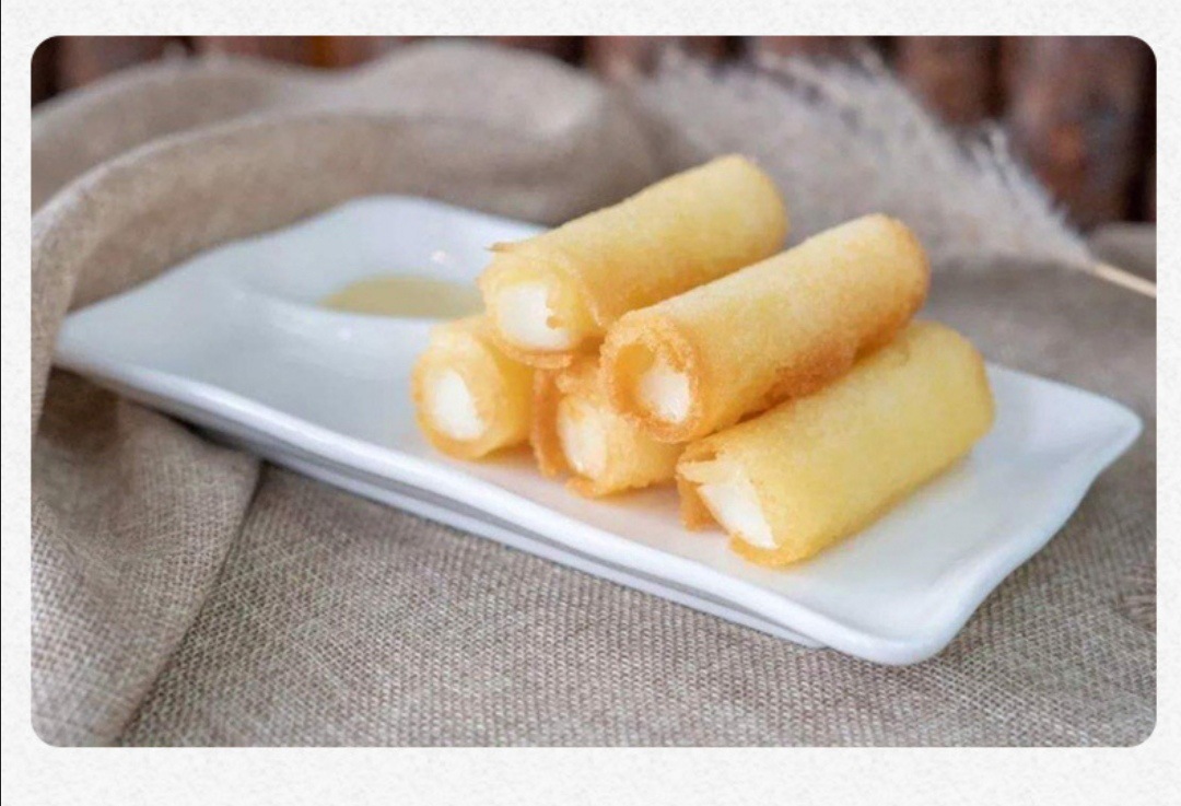 炸鲜奶卷牛奶卷甜点脆皮牛奶速冻半成品食材小吃点心1200克