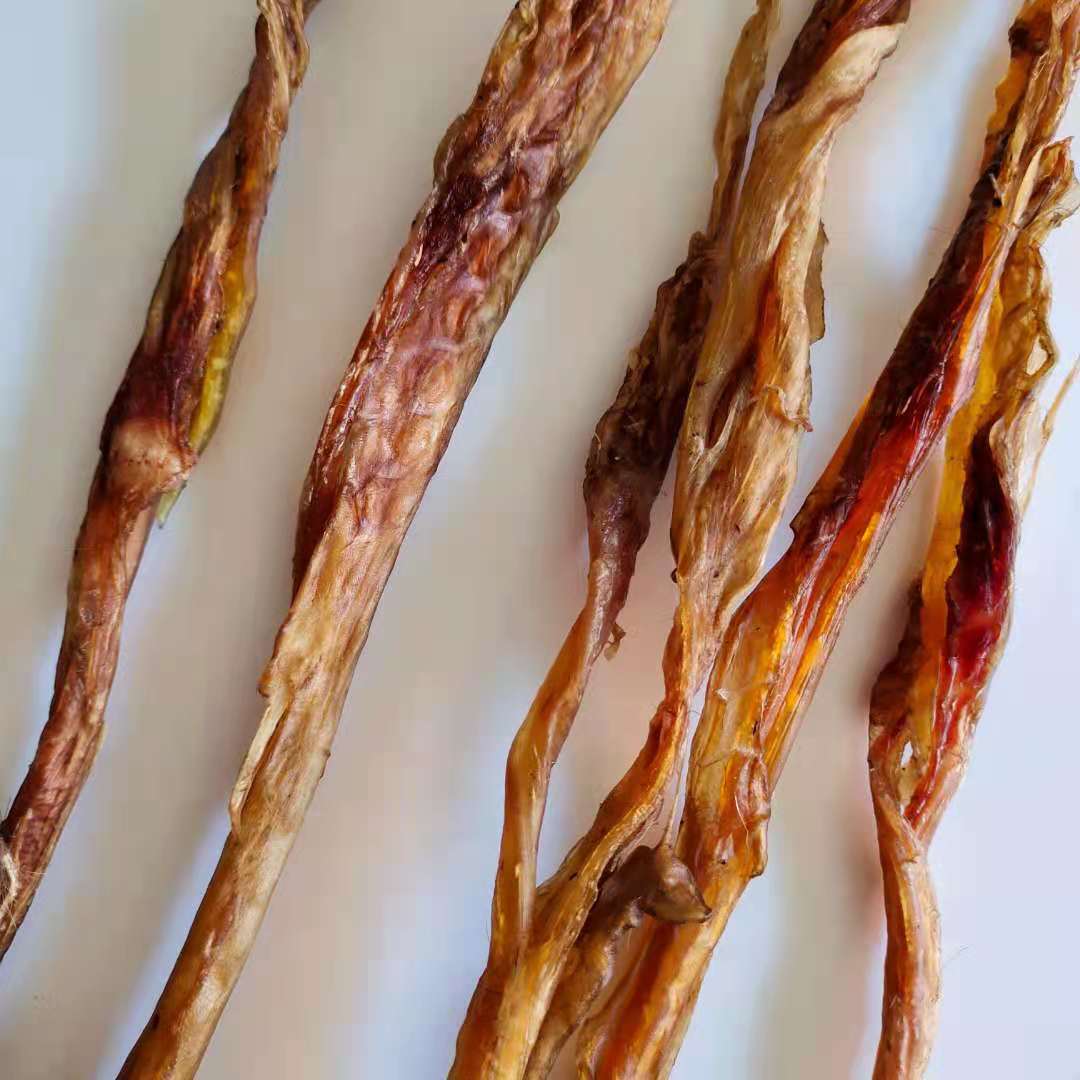 吉林鹿乡鹿场批发梅花鹿干鹿筋自然晾晒可一件代发招代理