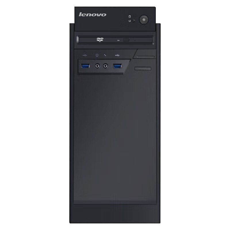 联想开天m740z 国产商用办公独显台式电脑/dvd光驱/试用版麒麟系