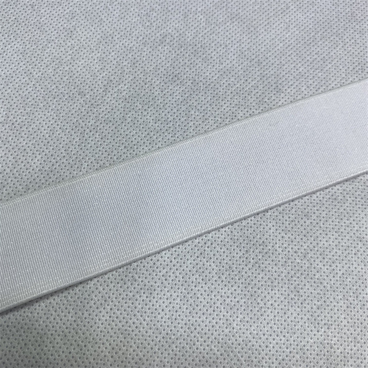 Factory Direct Wholesale 5cm Encrypted High Elastic Color Plain Elastic Band Waist of Trousers Skirt Waist Double-Sided Shuttleless Elastic Elastic Band