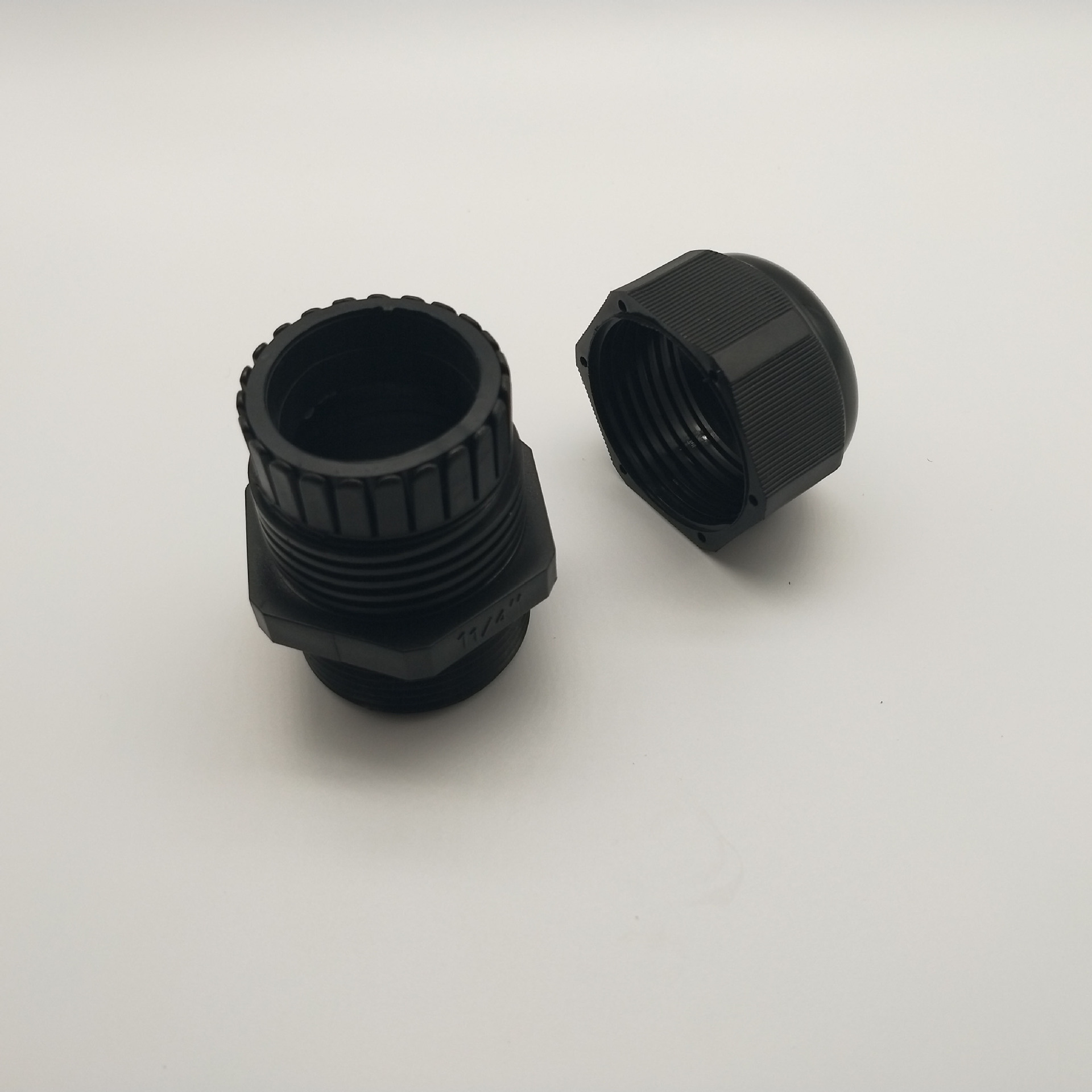 尼龙环保g1/2电缆索头 4分塑料防水接头 g3/4格兰头6分/1寸/1.