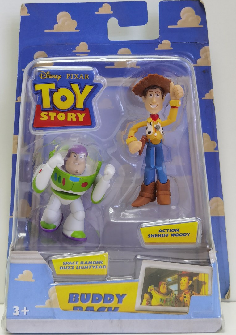 美泰 玩具总动员 toystory 胡迪 巴斯光年 套装公仔手办人偶模型